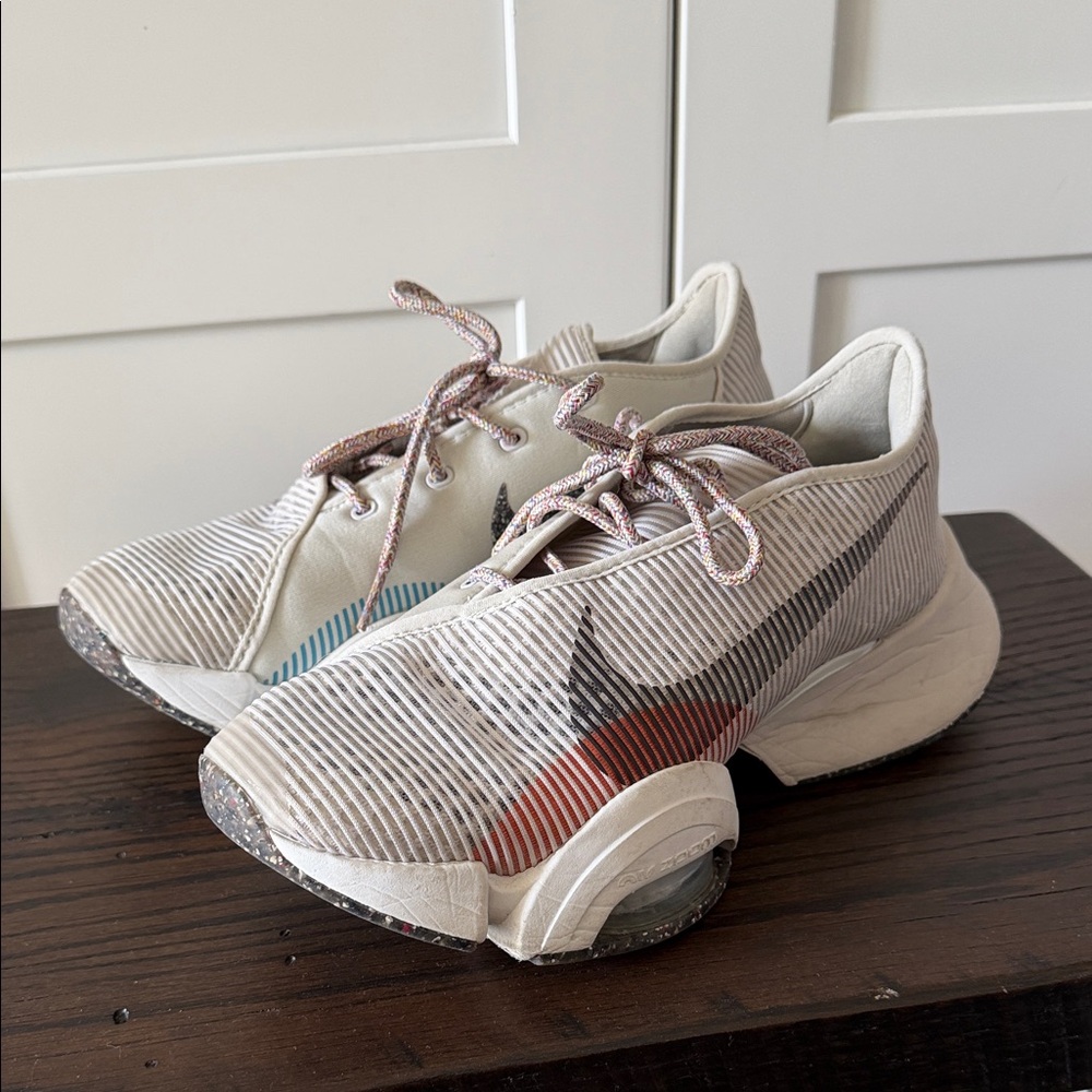 Nike Cream and White Sneakers